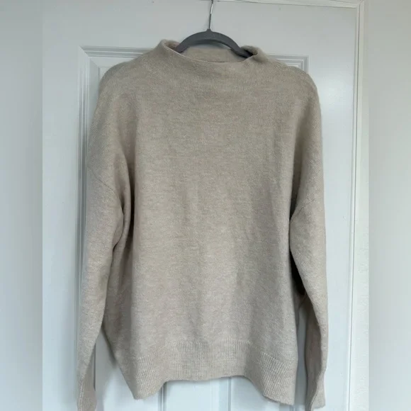 Karen Kane Cream Knit Sweater - Picture 1 of 5